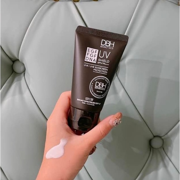 Kem chống nắng DERMAESTHETICS DBH SPF 50+ EGF FGF DNA UV SHIELD 60ml