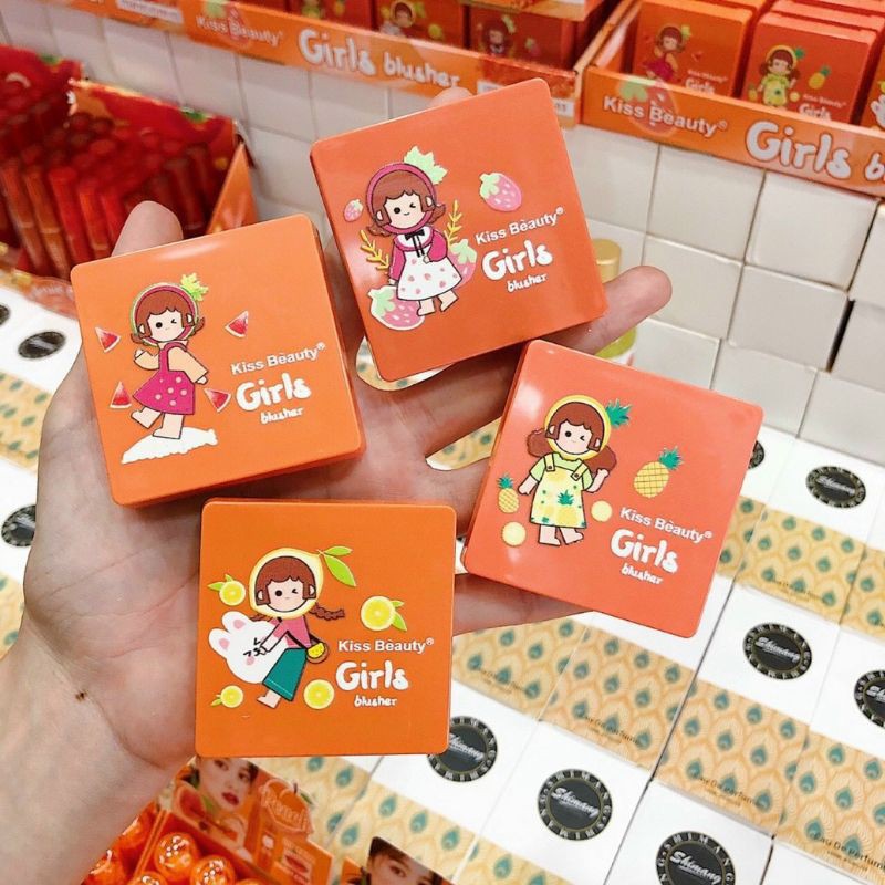 Phấn má hồng Girl Busherr của kissbeauty F122 - Phuongphuongshop | BigBuy360 - bigbuy360.vn