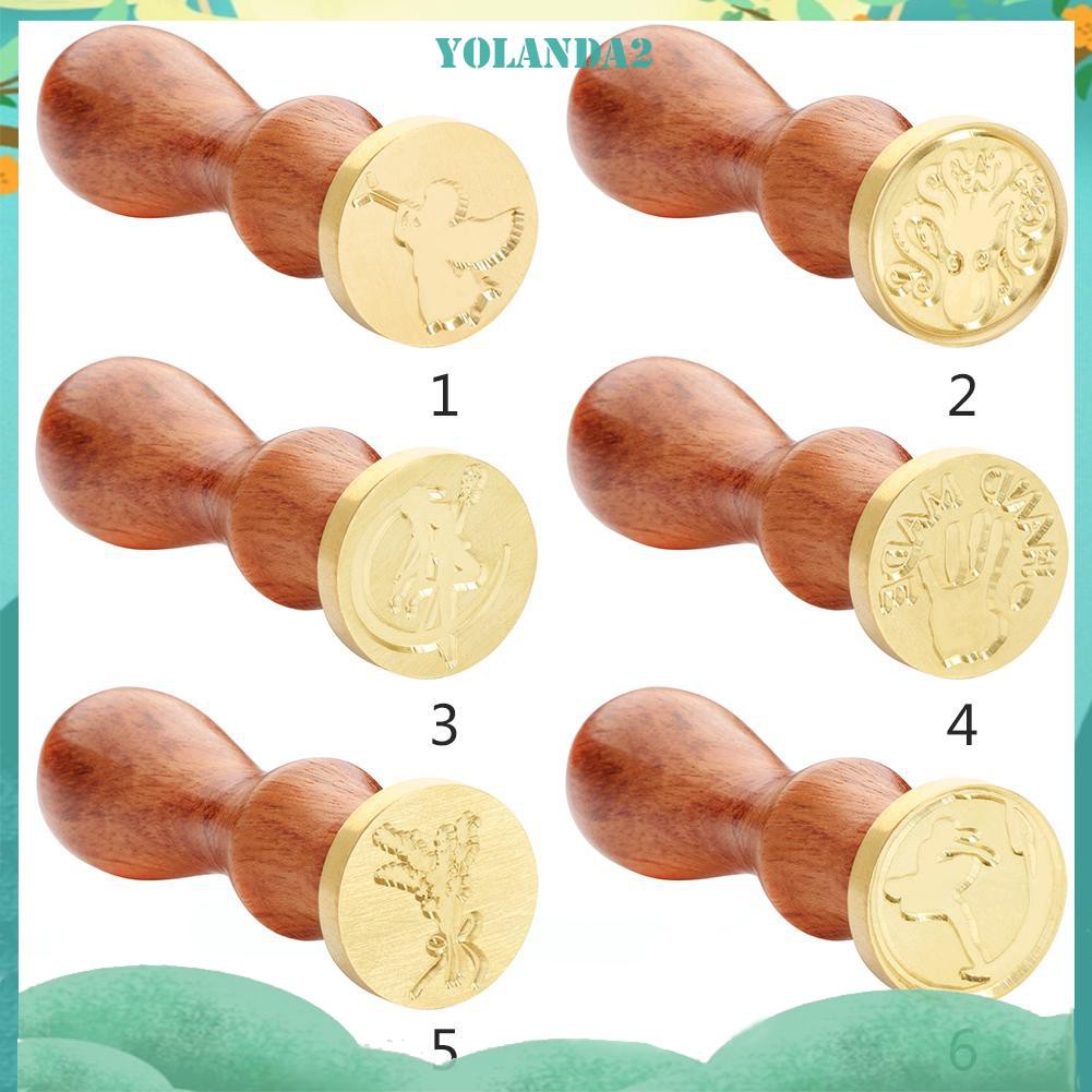 Con Dấu Gỗ Họa Tiết Cây Phong Cách Retro Độc Đáo