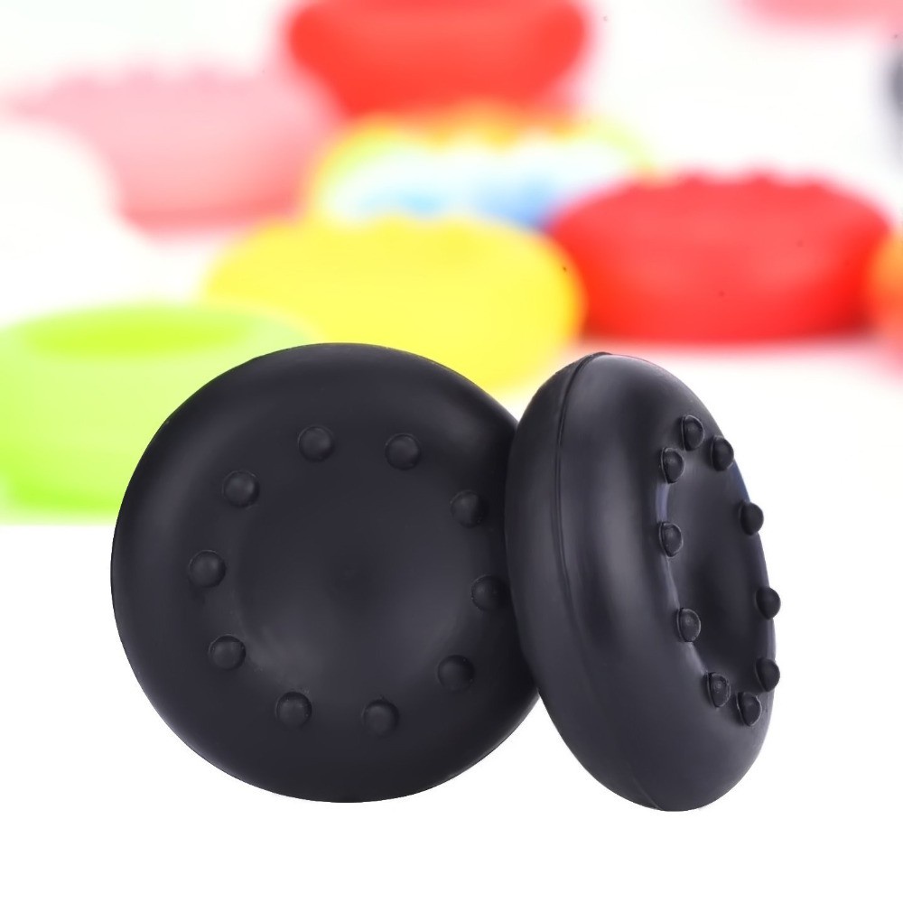 Set 2 cặp bọc silicon bảo vệ nút bấm nhiều màu cho tay cầm chơi game Ps4 / Xbox 360 /