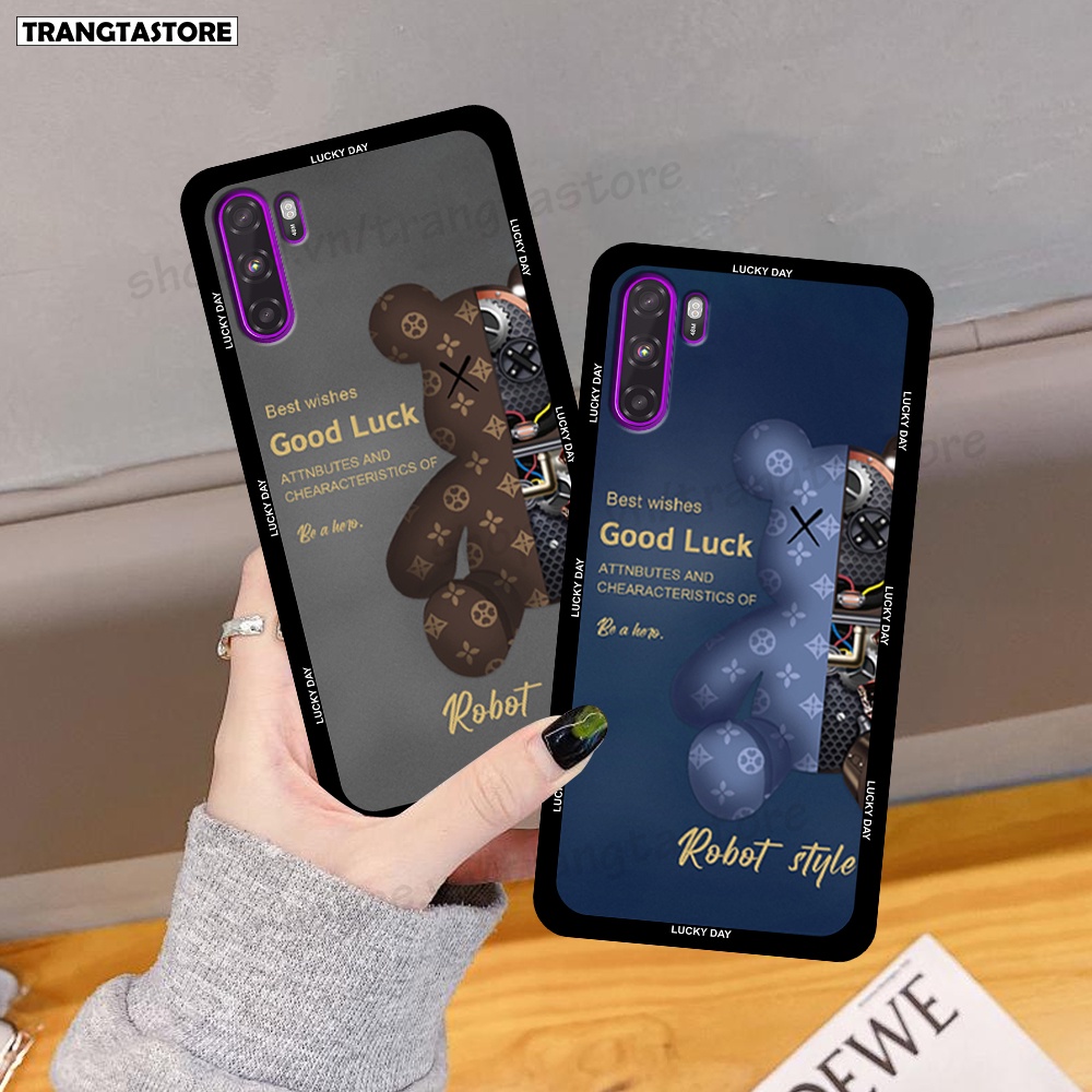 Ốp Vsmart Active 3 in hình gấu Bearbrick,Mountain,xanh,đen,đỏ giá rẻ