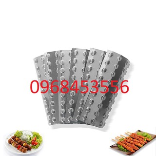 Vỉ chắn lửa inox bếp nướng BBQ bằng gas 4-6-8 đầu đốt