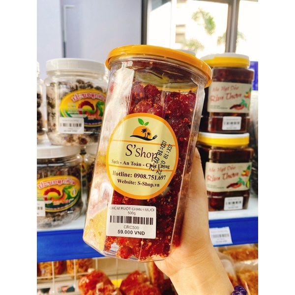 Chùm ruột chanh muối 500g giá sỉ