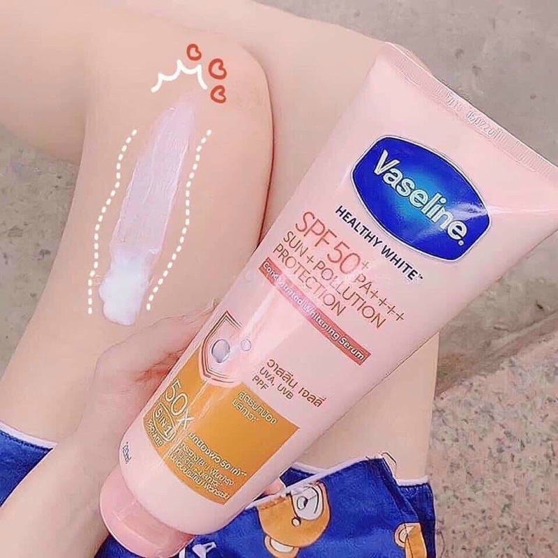dương thể vaseline spf 50