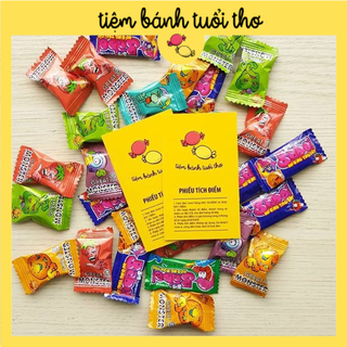 10 Viên Kẹo Ma Kẹo Nhuộm Lưỡi MONSTER- Ăn Vặt Tuổi Thơ