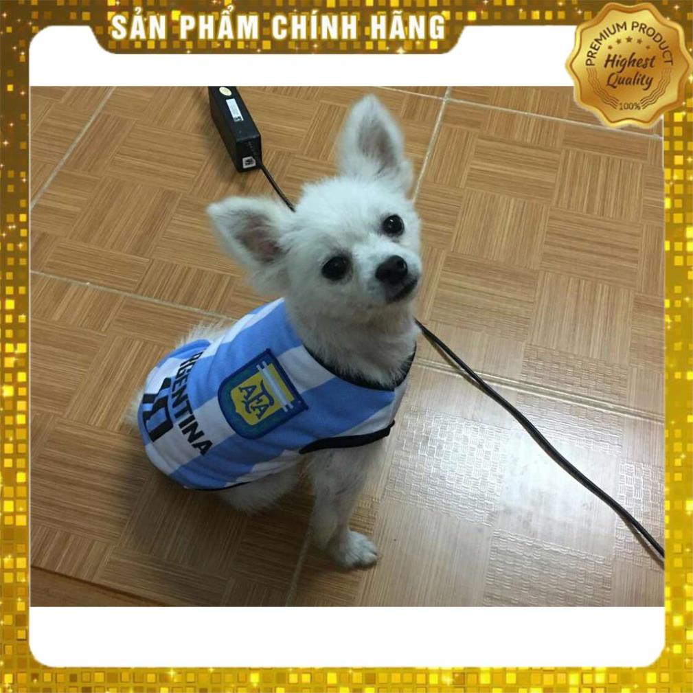 HG2703 🐶🐱 ÁO CHO CHÓ MÈO MÙA HÈ- ÁO BÓNG ĐÁ SIZE XS-3XL