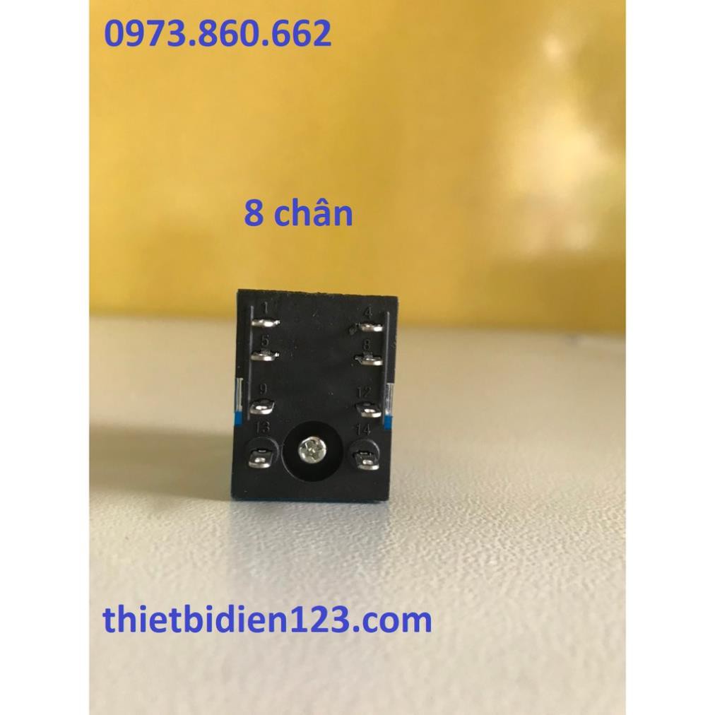 Rơ le trung gian omron 8 chân - rơ le kiếng -TBĐ