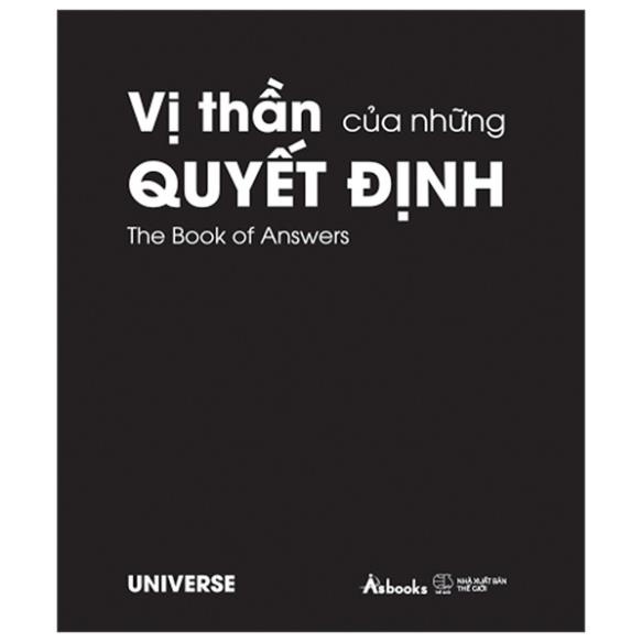 Sách Vị Thần Của Những Quyết Định - The Book Of Answers - Bản Bìa Đen