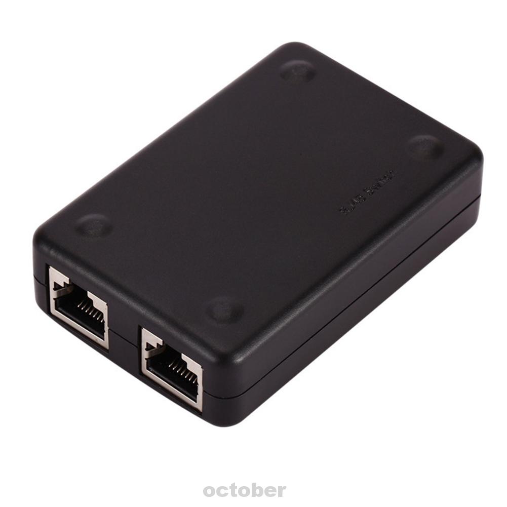 Desktop Mini Portable Hub Home Office Internal External LAN CAT Selector Network Switch