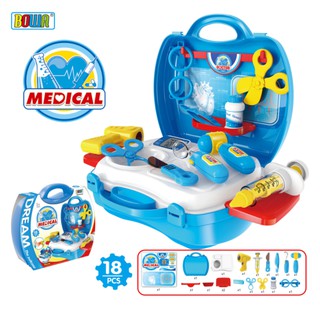 Vali Đồ chơi Bác Sĩ BOWA đầy đủ dụng cụ giúp bé trải nghiệm tập làm bác sỹ