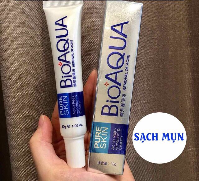 Combo Bộ 4 Món lành Mụn Bioaqua