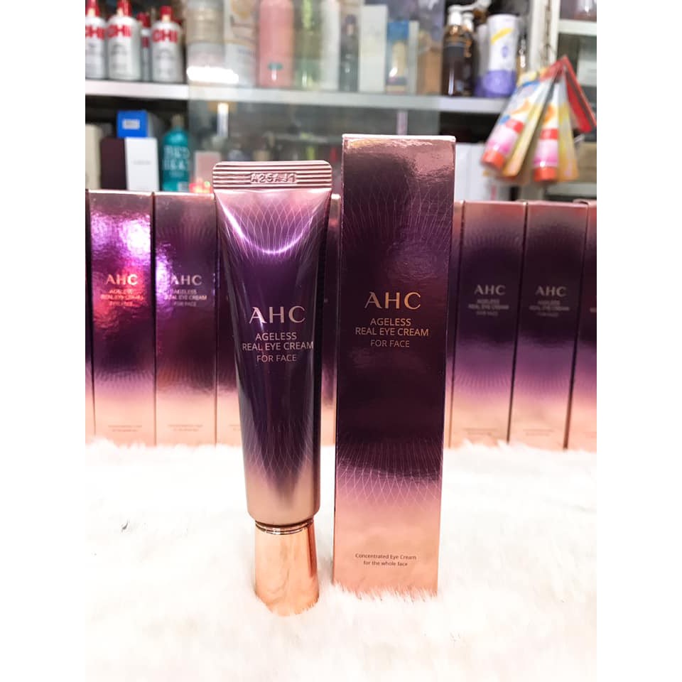 Kem Dưỡng Mắt Cải Thiện Nếp Nhăn AHC Ageless Real Eye Cream For Face 12ml - 30ml