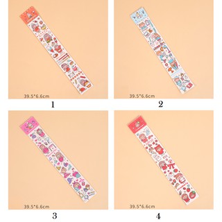Sticker 39x6,5cm Cô Gái Luho (Xanh Dương)