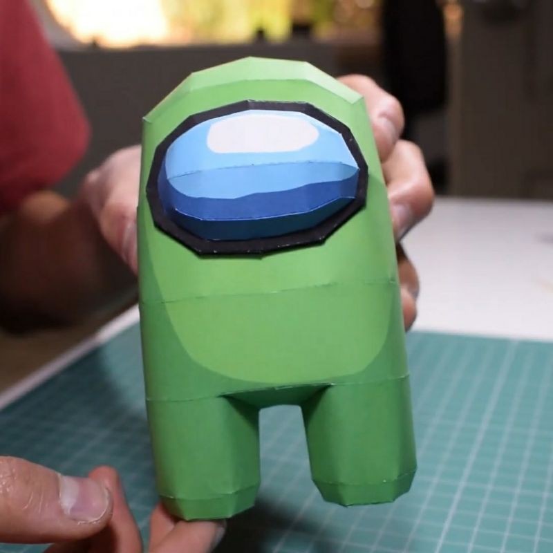 Mô hình giấy game  Crewmate