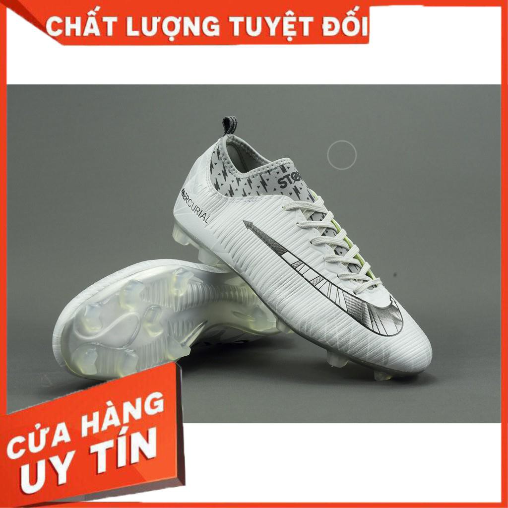 Giày đá banh Cao cổ Cr7 đinh cao - sân tự nhiên(size 39 - 44)