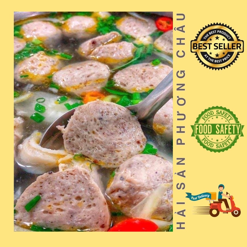 [HỎA TỐC SG] Bò viên thơm ngon làm xiên que thả lẩu 500g