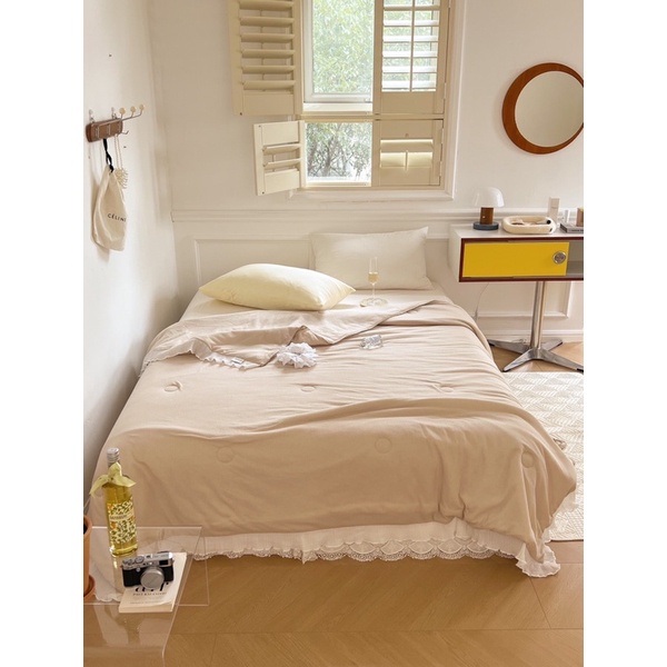 Chăn Hè Waffle, Dệt Thoáng Mát , Nhiều Màu Sắc (shinbedding)