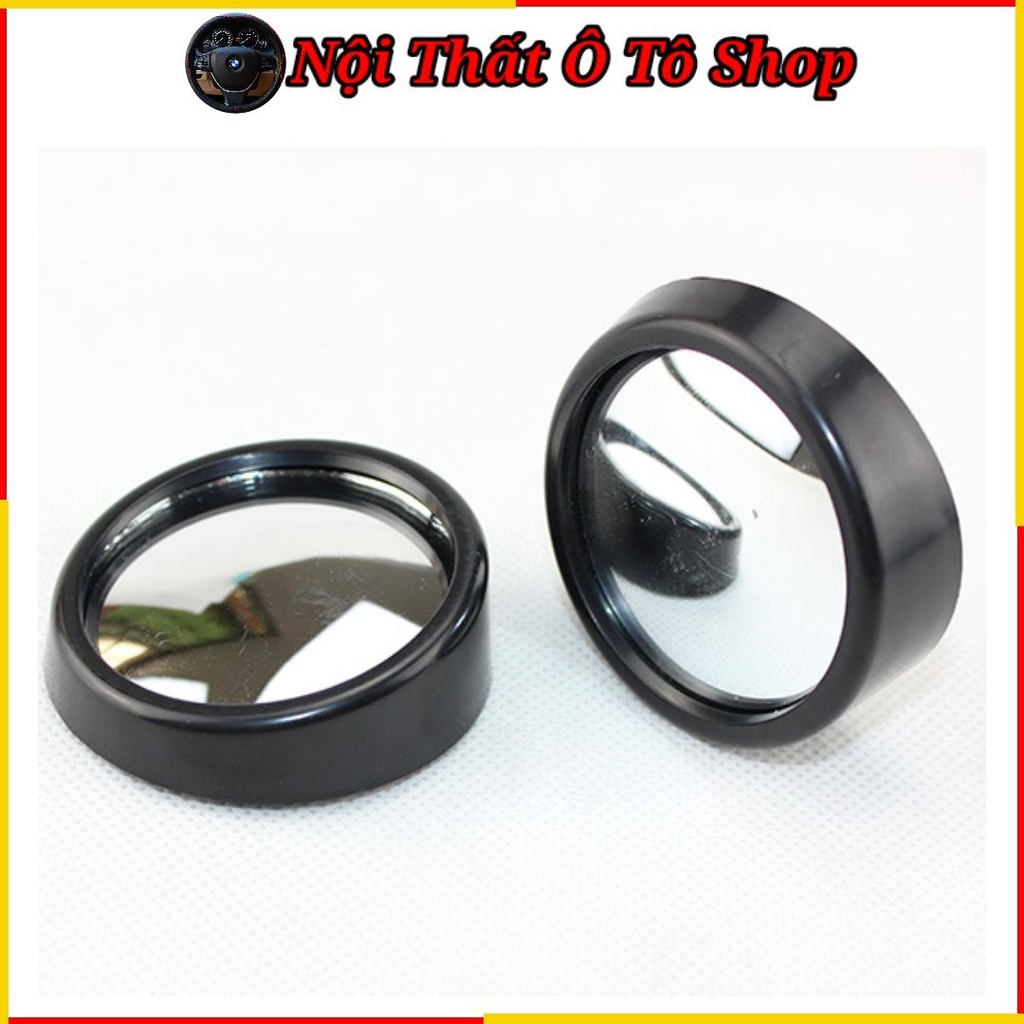 Gương Cầu Lồi Ô Tô Viền Đen Xoay 360 Độ - Gương Xóa Điểm Mù | Nội Thất Phụ Kiện Chính Hãng - Nội Thất Ô Tô Shop