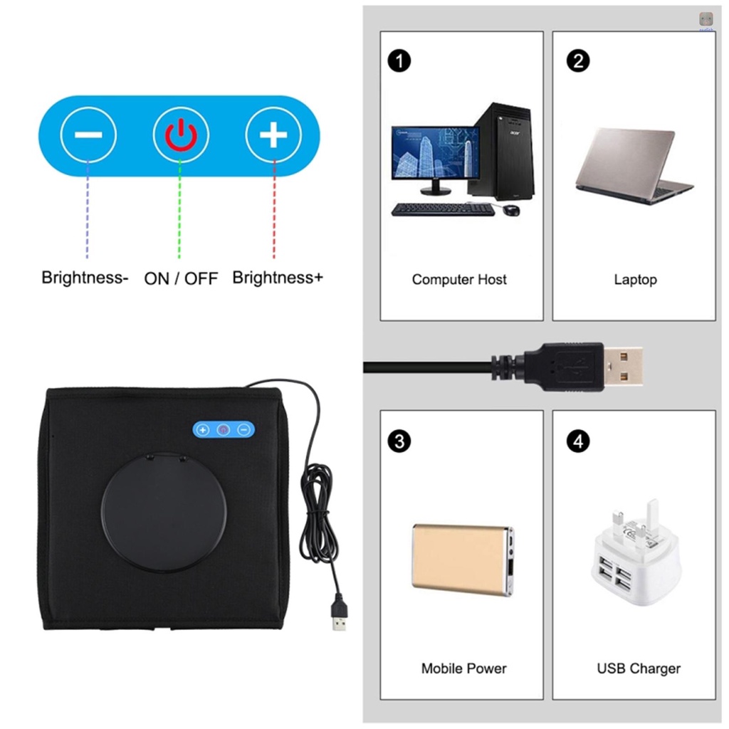 Bộ hộp chụp ảnh PULUZ 12 màu mềm mại có thể gấp gọn