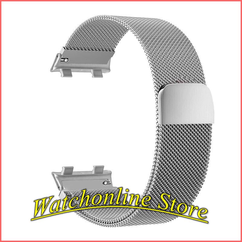 Dây Oppo Watch 41 46 mm thép không gỉ Milanese Loop có khóa nam châm