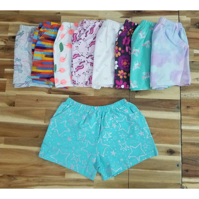 💖 XUẤT XỊN 💖01 Quần Đùi Chục Cho Bé Size Đại từ 25-45kg thun co giãn 4 chiều vải chuẩn hàng xuất xịn BÉ