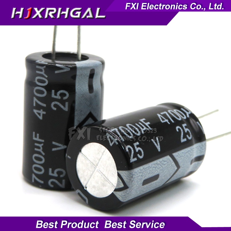 Set 5 Tụ Điện 25v4700uf 16x25mm 4700uf 25v 16x25 Chuyên Dụng