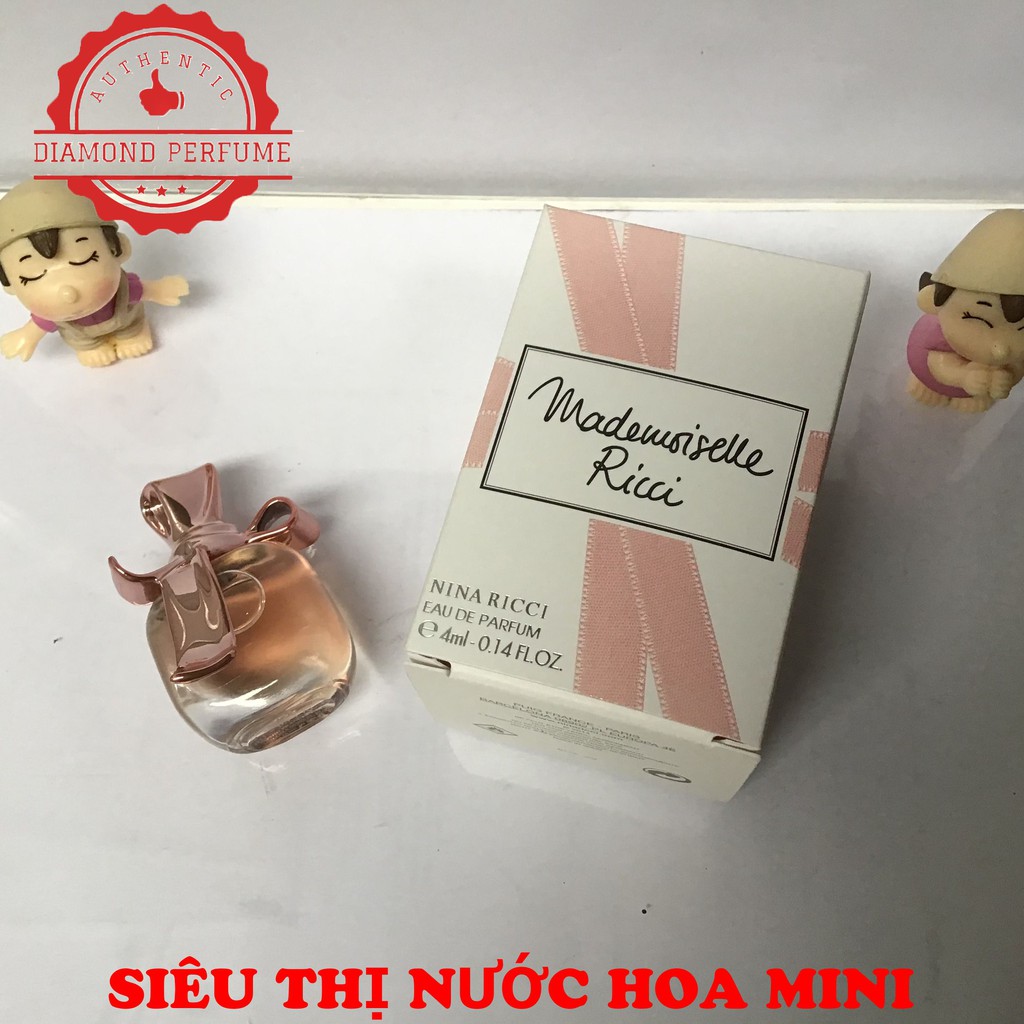 [ mini ] Nước hoa nữ Nina Ricci Mademoiselle Ricci EDP 4ml