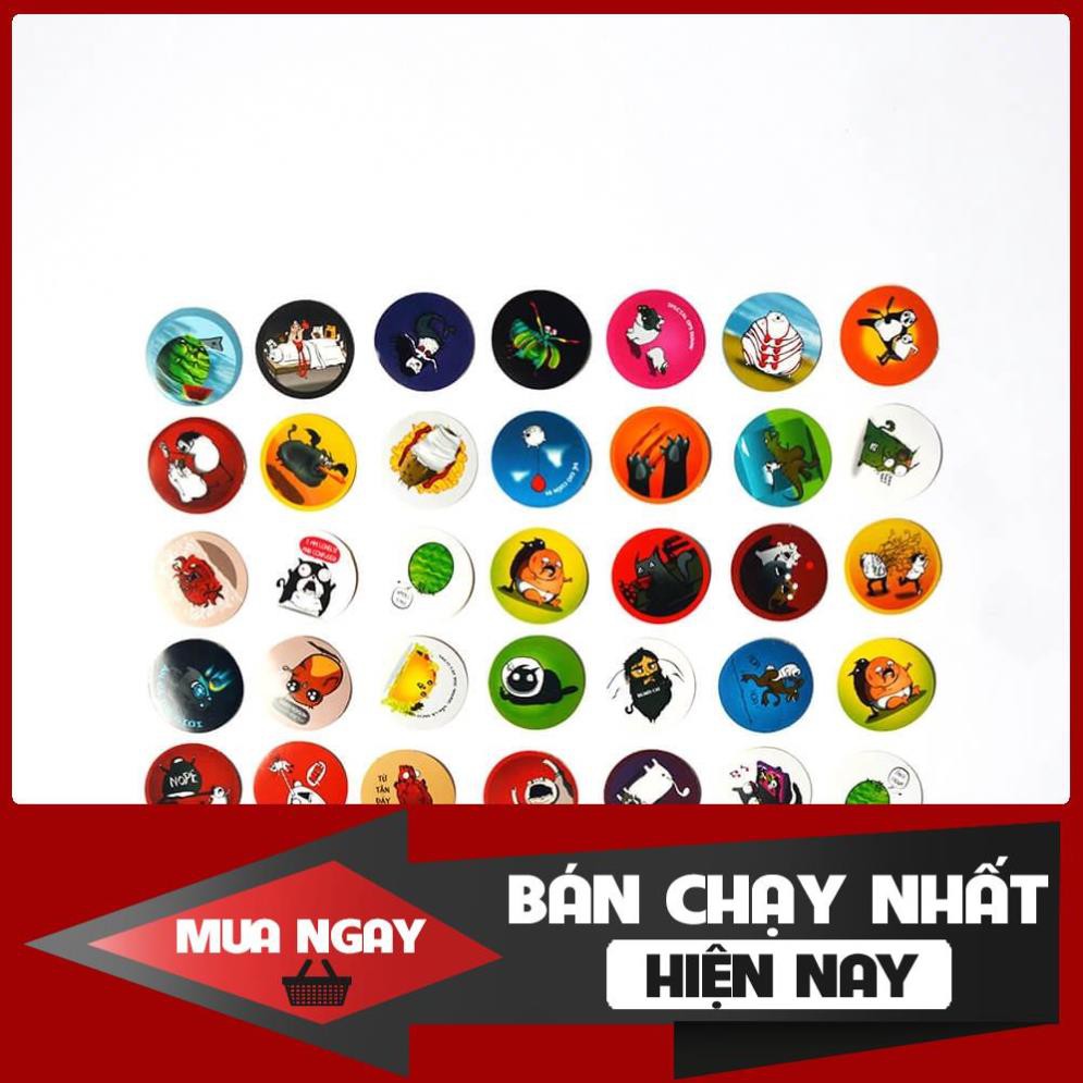 Bộ Sticker Mèo Nổ Exploding Kittens (35 cái vô cùng dễ thương)