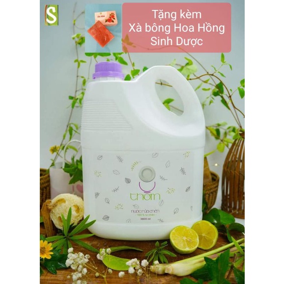 Nước rửa chén tự nhiên - 8 Thơm, 100% từ thiên nhiên. An lành, tốt cho sức khỏe