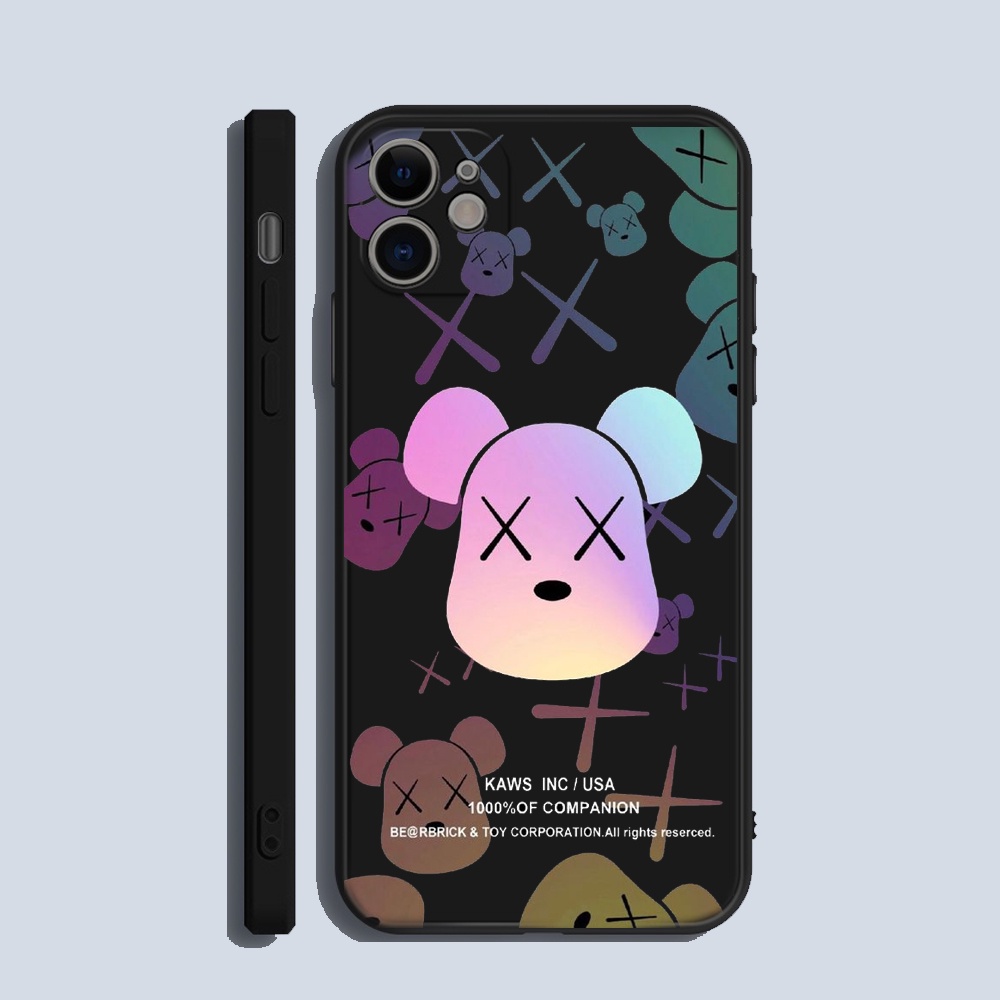 Ốp Lưng Cạnh Vuông IPhone Hình KAWS. BVC Cho Iphone6/6s/7/8/7plus/8plus/6plus/6splus/11/11pro