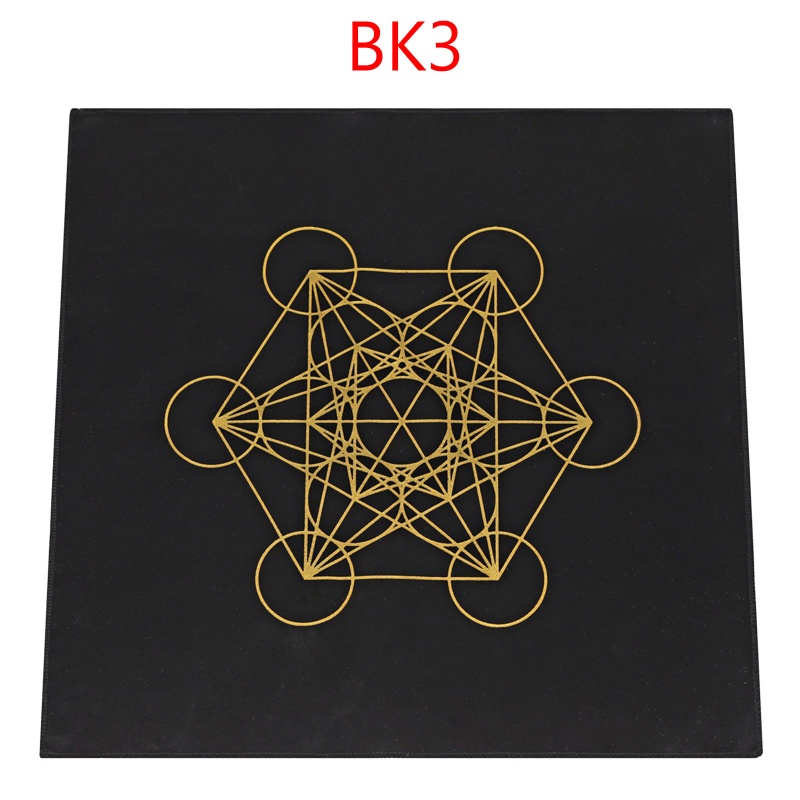 Khăn Trải Bàn Bằng Vải Flannel Họa Tiết Bài Tarot