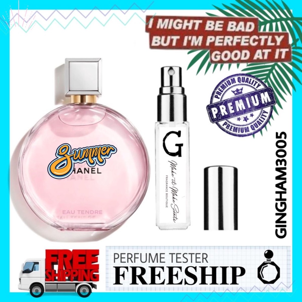 ✦GH✦ Nước Hoa nữ Chance Chanel Eau Tendre EDP 5ml/10ml/20ml