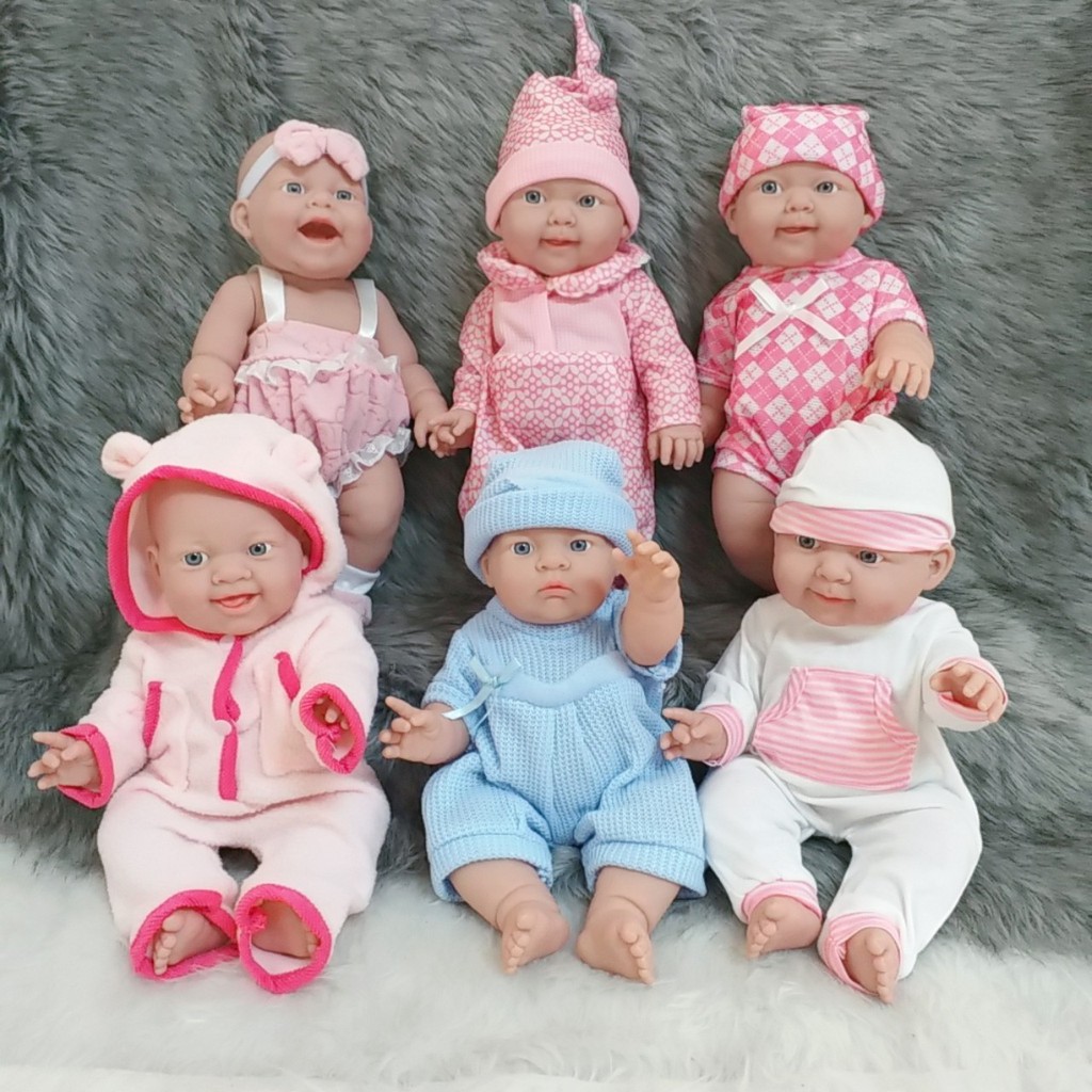 Búp Bê Em Bé Sơ Sinh Body Vinyl 36cm - Newborn Baby Doll Body Vinyl 15inchv (không kèm hộp)