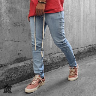 [Update]Quần Jeans Nam Biker Zipper