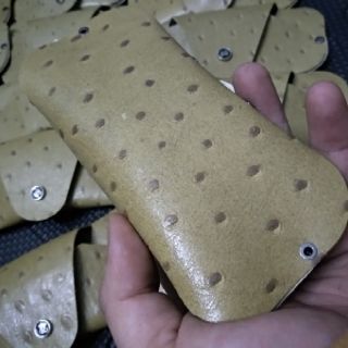 Bao da đựng kính da bò