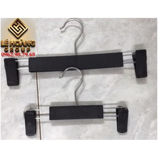 Kẹp Treo Quần Áo 100 Chiếc Kẹp Quần Nhựa Đen TREO QUẦN ÁO SHOP