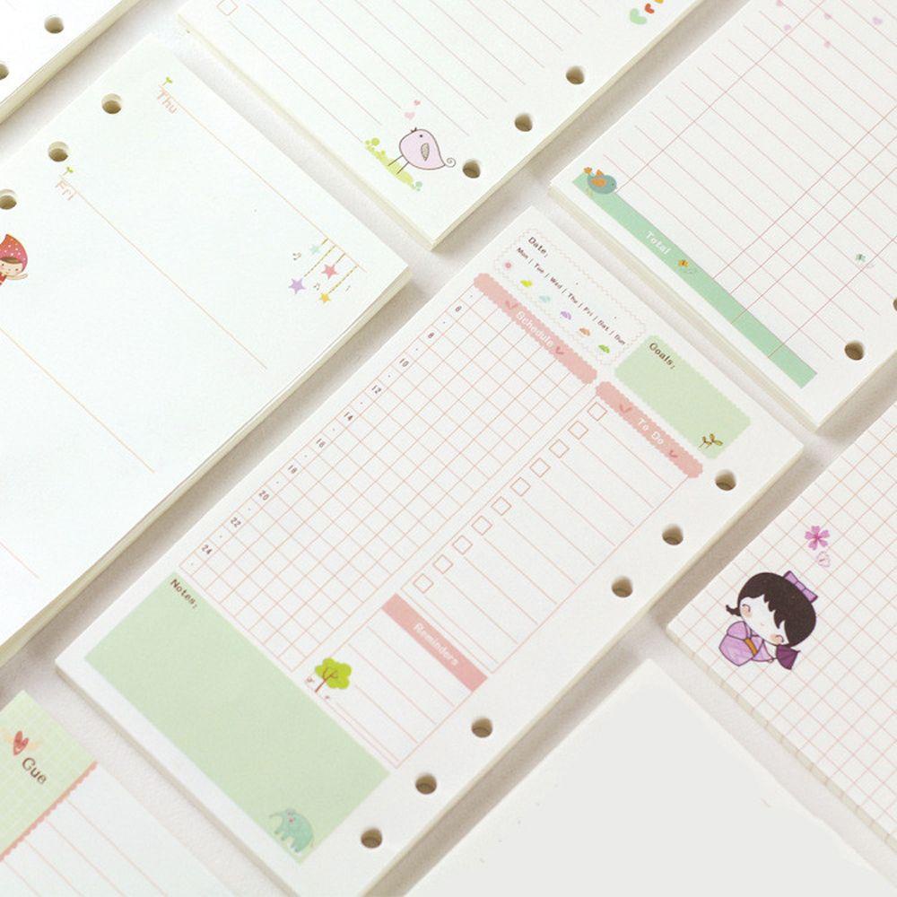 Bộ 45 Tờ Giấy Rời Agenda Lập Kế Hoạch Hàng Ngày Cho Học Sinh A5 A6