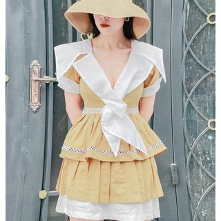 Set áo Thủy Thủ Mix Chân Váy siêu Kute Mã S01