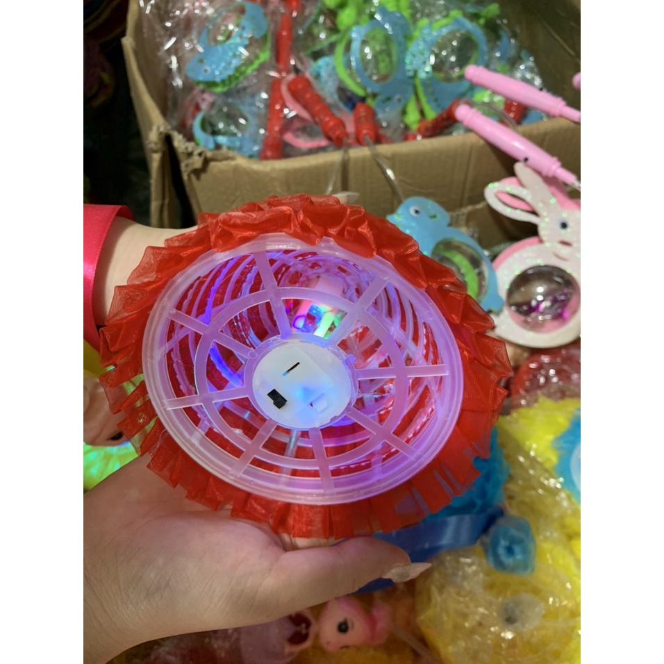 Đèn lồng trung thu cầm tay trong suốt phát sáng nhấp nháy Mẫu đèn lồng hình thú, búp bê chi bi, Công chúa