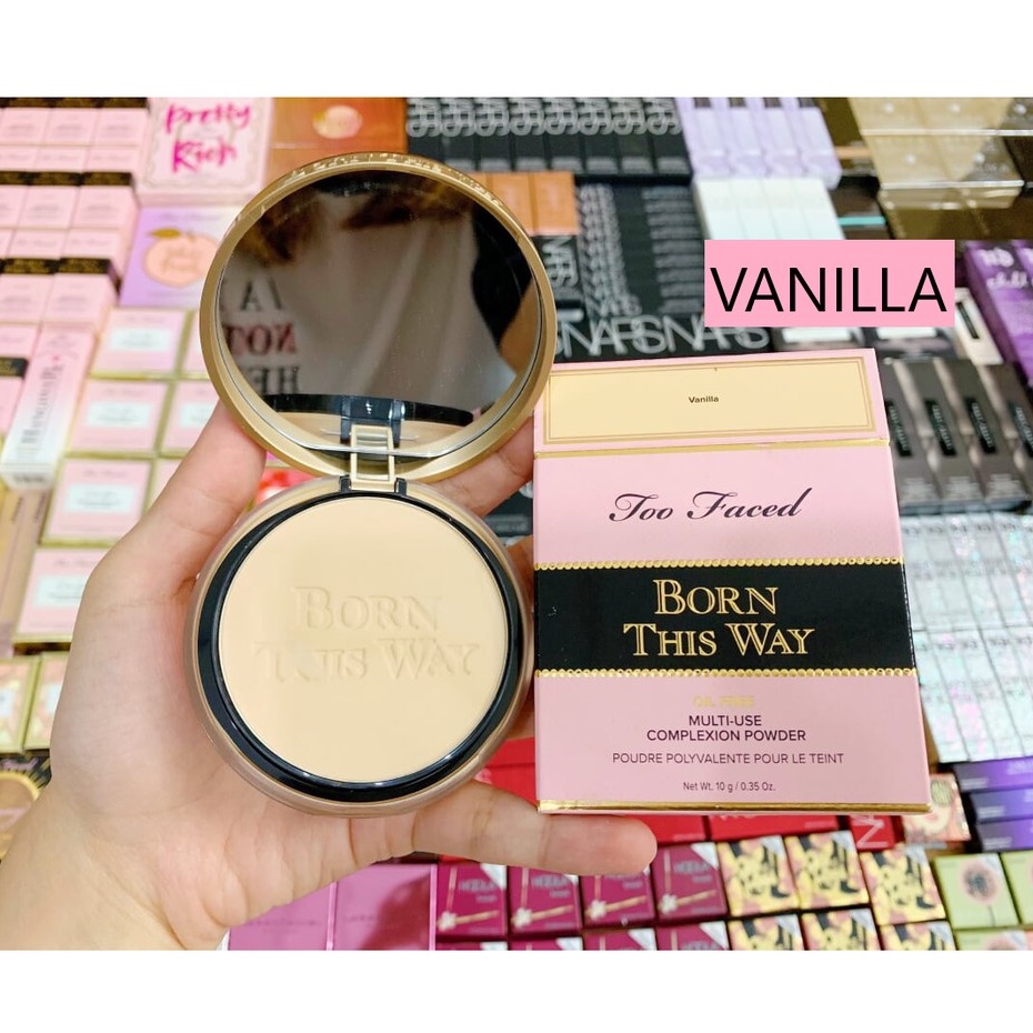 New - Too Faced- Phấn Phủ Dạng Nén-Born This Way Multi-Use Complexion Powder 10g
