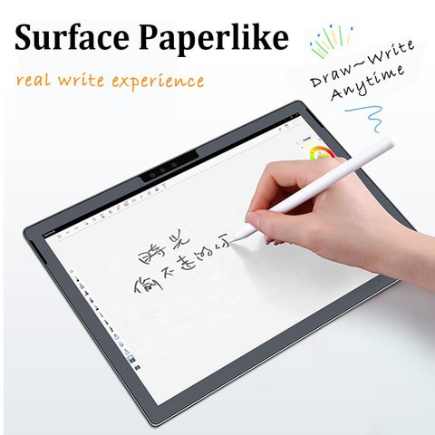 Dán màn hình paperlike surface pro, surface laptop, surface book chuyên dụng để vẽ