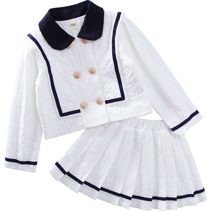 Bộ đồ thời trang mùa xuân phong cách hàn quốc cho bé gái