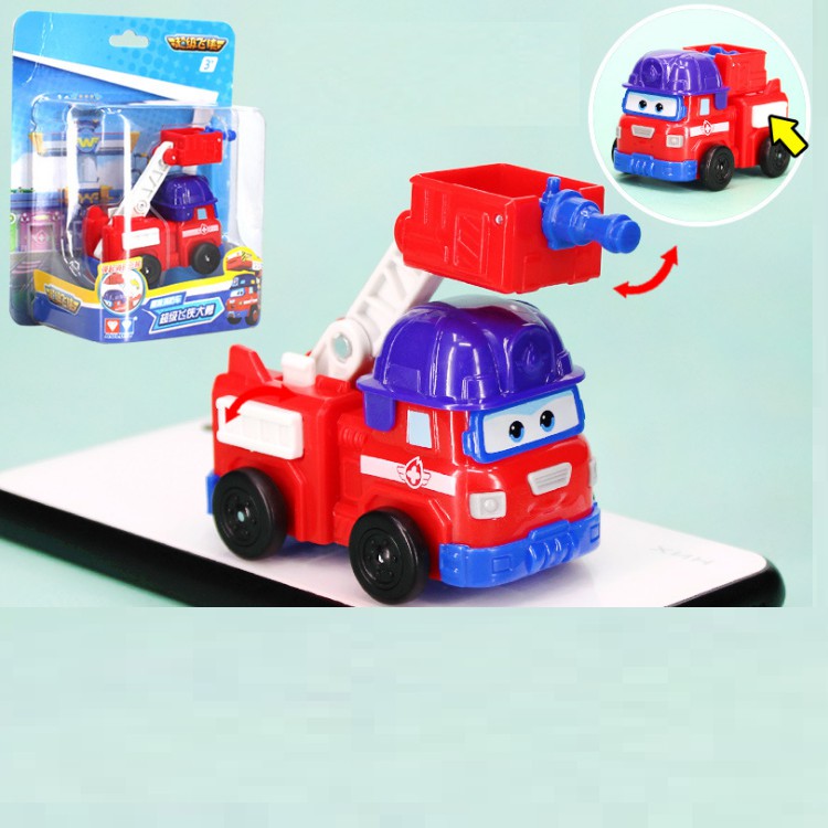 Super wings đồ chơi đội bay siêu đẳng mô hình nhân vật Sparky xe cứu hộ khổng lồ mẫu mini đồ chơi trẻ em