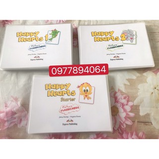 Flashcards Happy Hearts stater -1-2 ❤️giáo cụ cần thiết cho giáo viên dạy Tiếng Anh