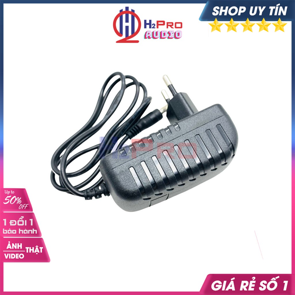 Củ sạc Adapter 9V 2A, sạc 9V 2A Linpech Chân 5.5mm Cao Cấp, Điện Áp Ổn Định, Sạc Cho Trợ Giảng, Bộ Phát Wifi-H2Pro Audio