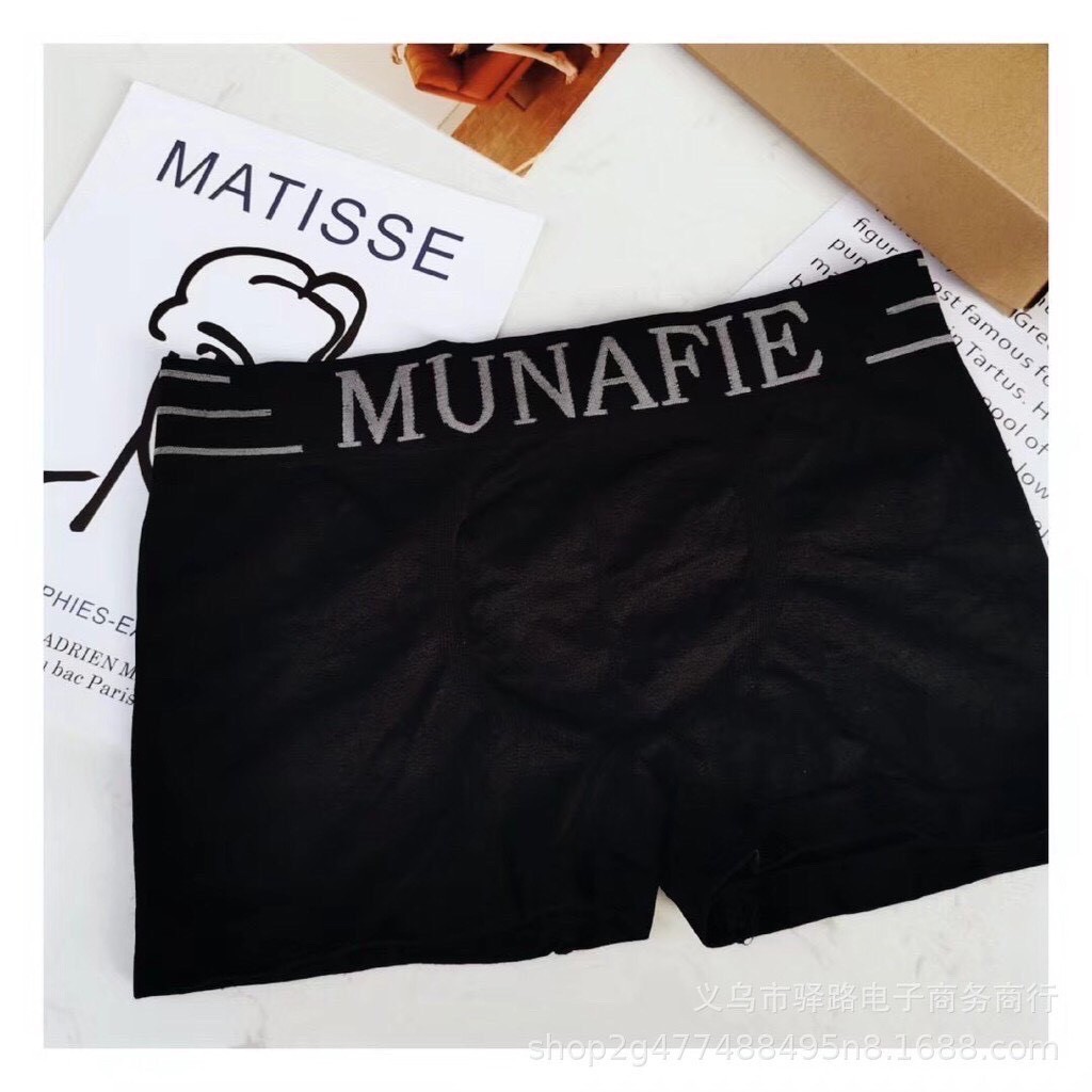 Quần lót nam Munafie Boxer co giãn 4 chiều hàng nhập khẩu Sịn QL034