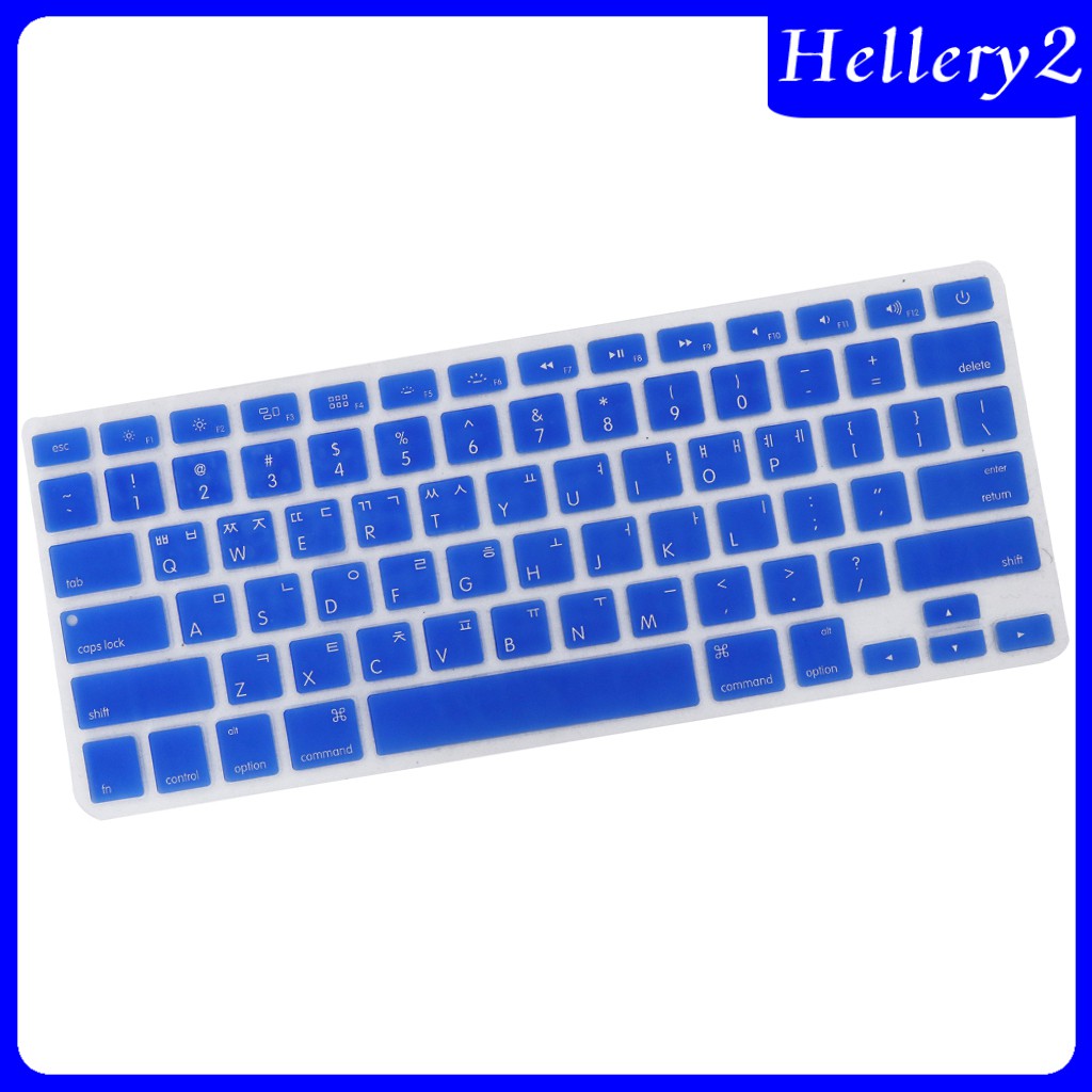 Miếng Silicone Bảo Vệ Bàn Phím Cho Apple Macbook Pro 13 &quot;15&quot; Đen