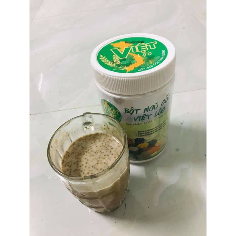Bột ngũ cốc Việt Organic hộp 500gr