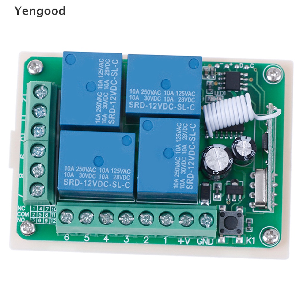 Remote Điều Khiển Không Dây DC 12v 10a 433mhz