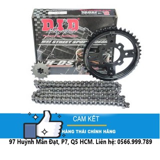 Nhông Sên Dĩa DID HDS Suzuki WINNER 150 (BLACK)